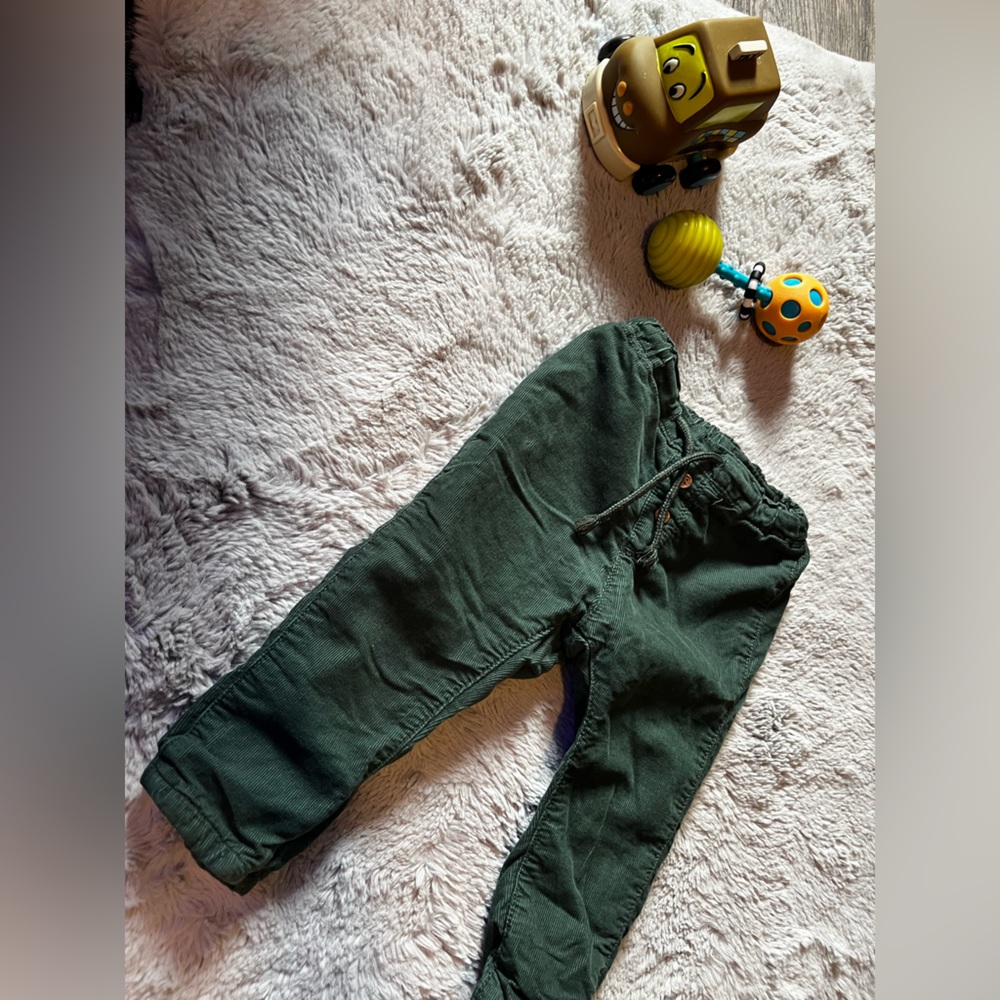 Baby Cotton lined corduroy pants